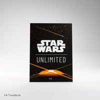 Load image into Gallery viewer, Gamegenic Star Wars Unlimited Art Sleeves - Orange (60ct)
