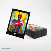 Load image into Gallery viewer, Gamegenic Star Wars Unlimited Art Sleeves - Darth Maul (60ct)

