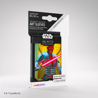 Load image into Gallery viewer, Gamegenic Star Wars Unlimited Art Sleeves - Darth Maul (60ct)
