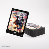 Load image into Gallery viewer, Gamegenic Star Wars Unlimited Art Sleeves - The Mandalorian (60ct)

