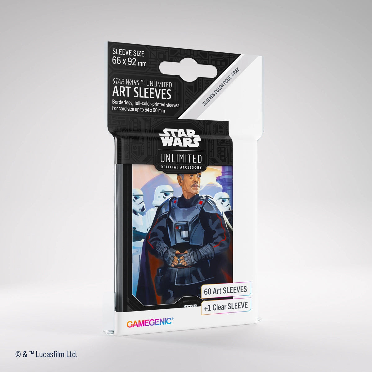 Gamegenic Star Wars Unlimited Art Sleeves - Moff Gideon (60ct)