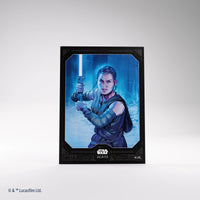 Load image into Gallery viewer, Gamegenic Star Wars Unlimited Art Sleeves - Rey (60ct)
