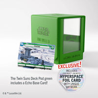 Load image into Gallery viewer, Gamegenic Star Wars Unlimited Twin Suns Deck Pod (Green)
