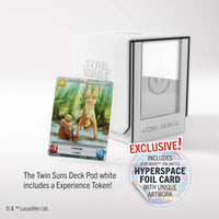 Load image into Gallery viewer, Gamegenic Star Wars Unlimited Twin Suns Deck Pod (White)
