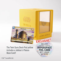 Load image into Gallery viewer, Gamegenic Star Wars Unlimited Twin Suns Deck Pod (Yellow)
