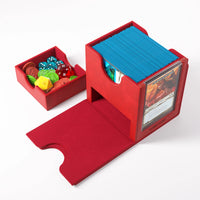 Load image into Gallery viewer, Gamegenic Sidekick Pro 100+ XL Convertible Deck Box (Red)
