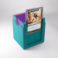 Load image into Gallery viewer, Gamegenic Squire Plus 100+ XL Convertible Deck Box (Teal Pink)
