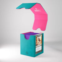 Load image into Gallery viewer, Gamegenic Squire Plus 100+ XL Convertible Deck Box (Teal Pink)
