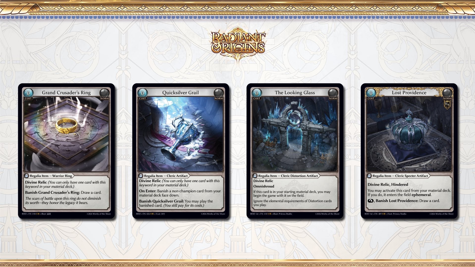 Grand Archive Radiant Origins (RDO) First Edition Sealed Booster