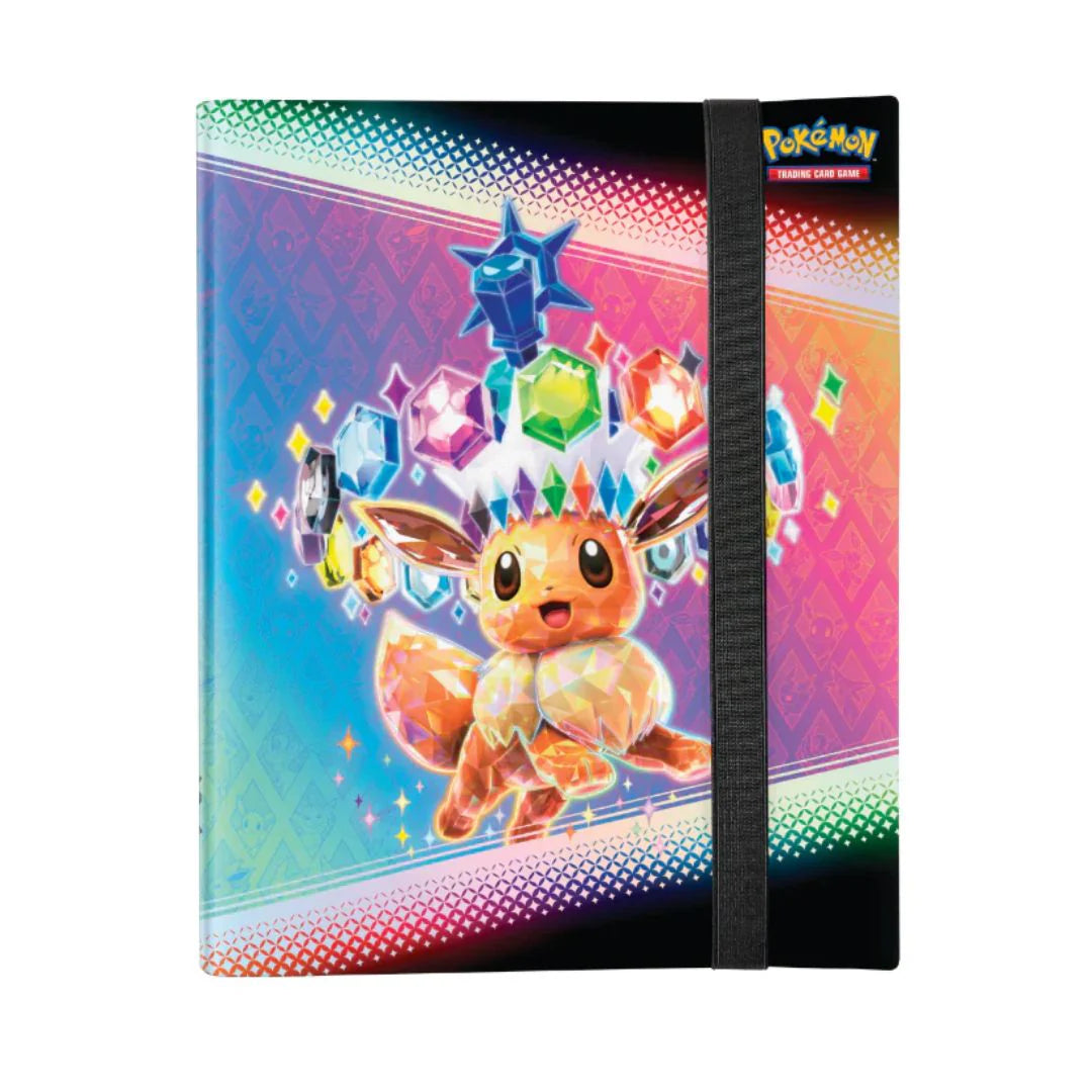 scarlet and violet card binder Pokémon SV08.5 Prismatic Evolutions 9-Pocket Eevee The Complete Set would Best Site To Check quntity:1 slim box(15 bags per box ;5 cards per bag) bard
