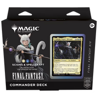 Load image into Gallery viewer, Magic: the Gathering Final Fantasy XIV Scions &amp; Spellcraft Commander Deck
