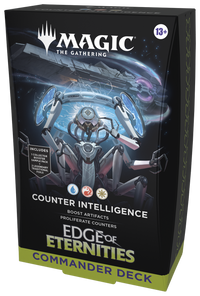 Magic: the Gathering Edge of Eternities Counter Intelligence Commander Deck
