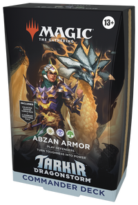 Magic: the Gathering Tarkir: Dragonstorm Abzan Armor Commander Deck