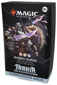 Magic: the Gathering Tarkir: Dragonstorm Mardu Surge Commander Deck