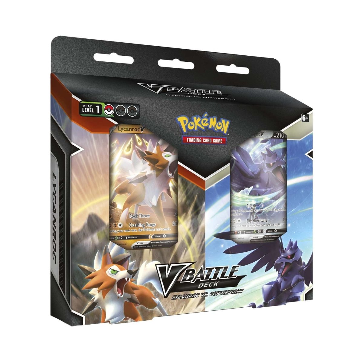 pokémon v battle deck card list Pokémon V Battle Deck - Lycanroc vs. Corviknight