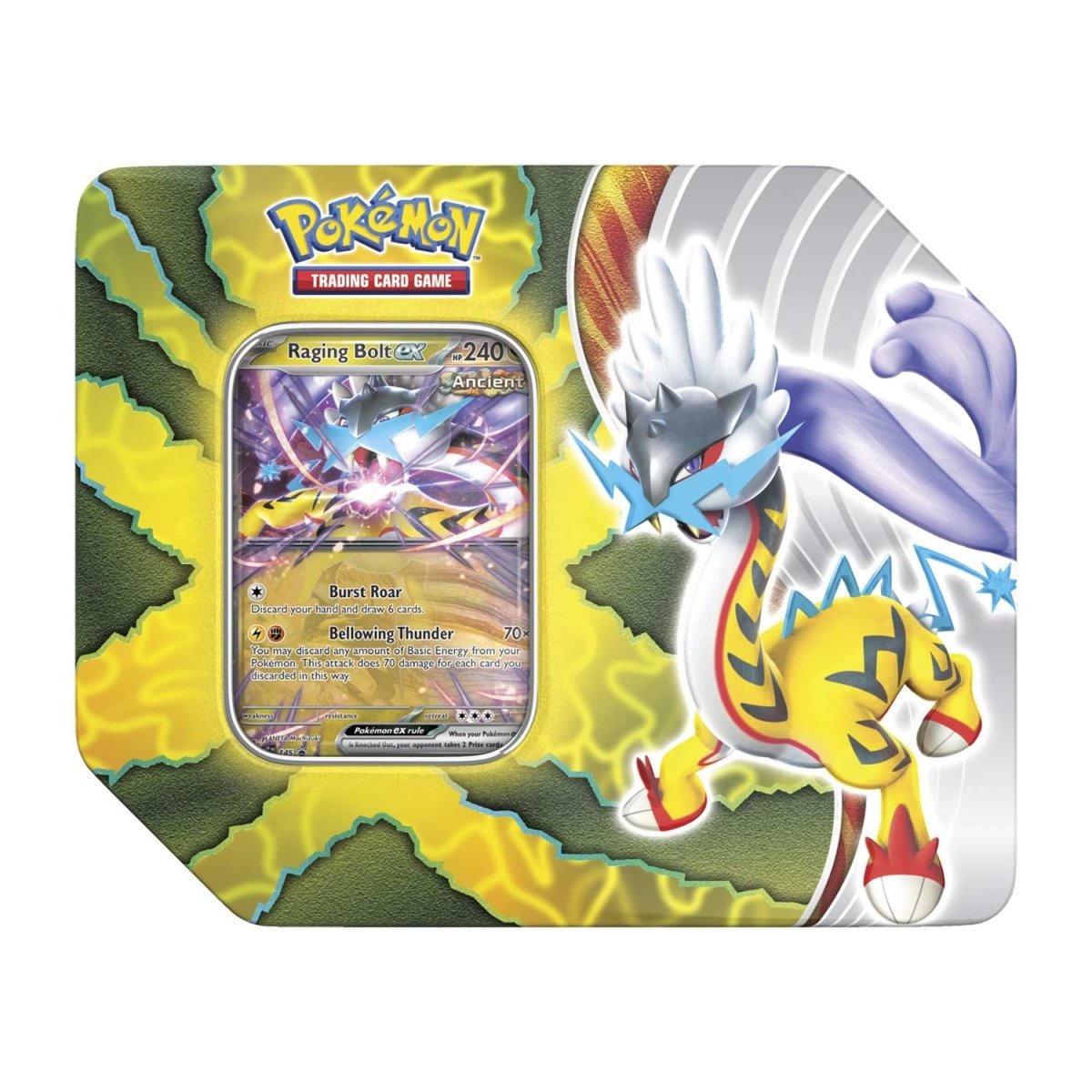 Pokémon Scarlet & Violet Paradox Destinies Tin (Raging Bolt ex)