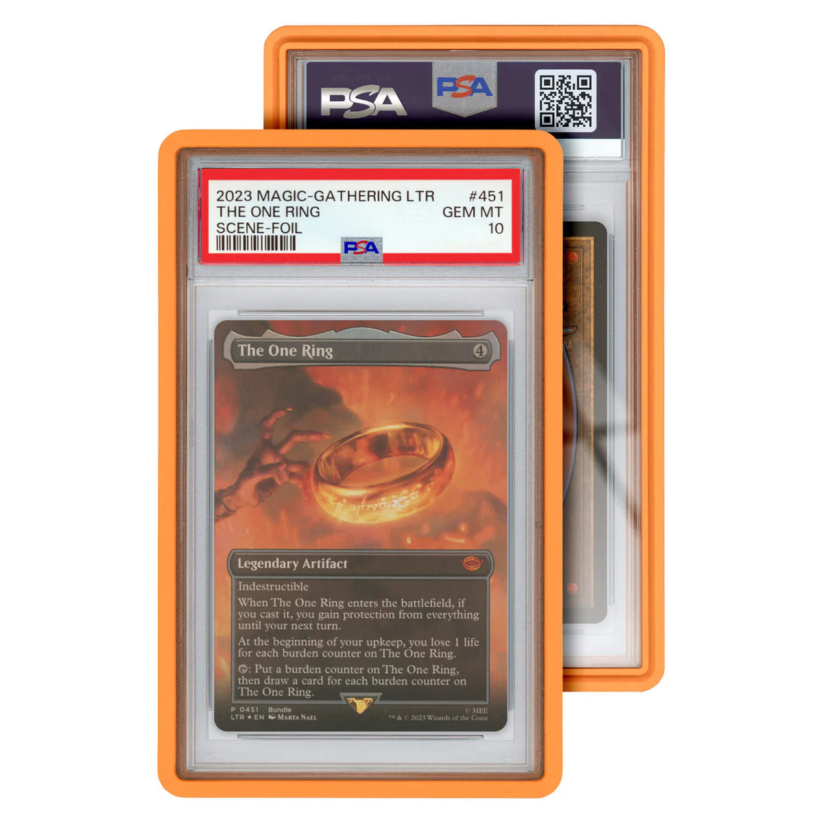 GradedGuard Standard PSA Case (Orange)
