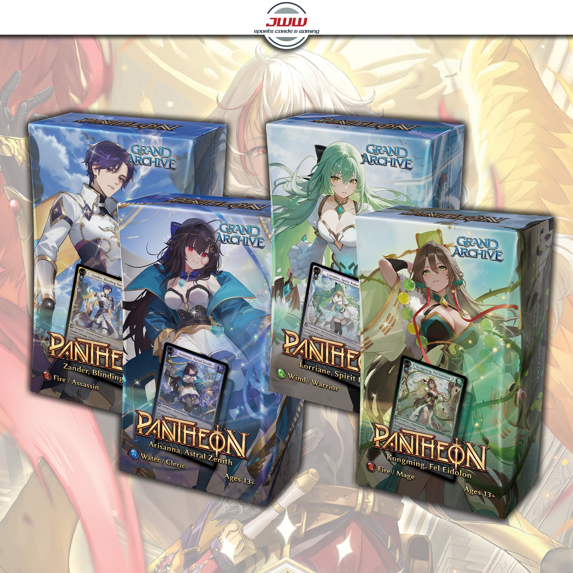 Grand Archive Radiant Origins (RDO) Pantheon Preconstructed Deck
