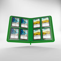 Load image into Gallery viewer, Gamegenic Zip-Up Album 8-Pocket Binder (Green)
