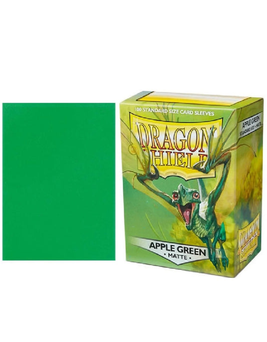 Apple Green Matte Dragon Shield Card Sleeves