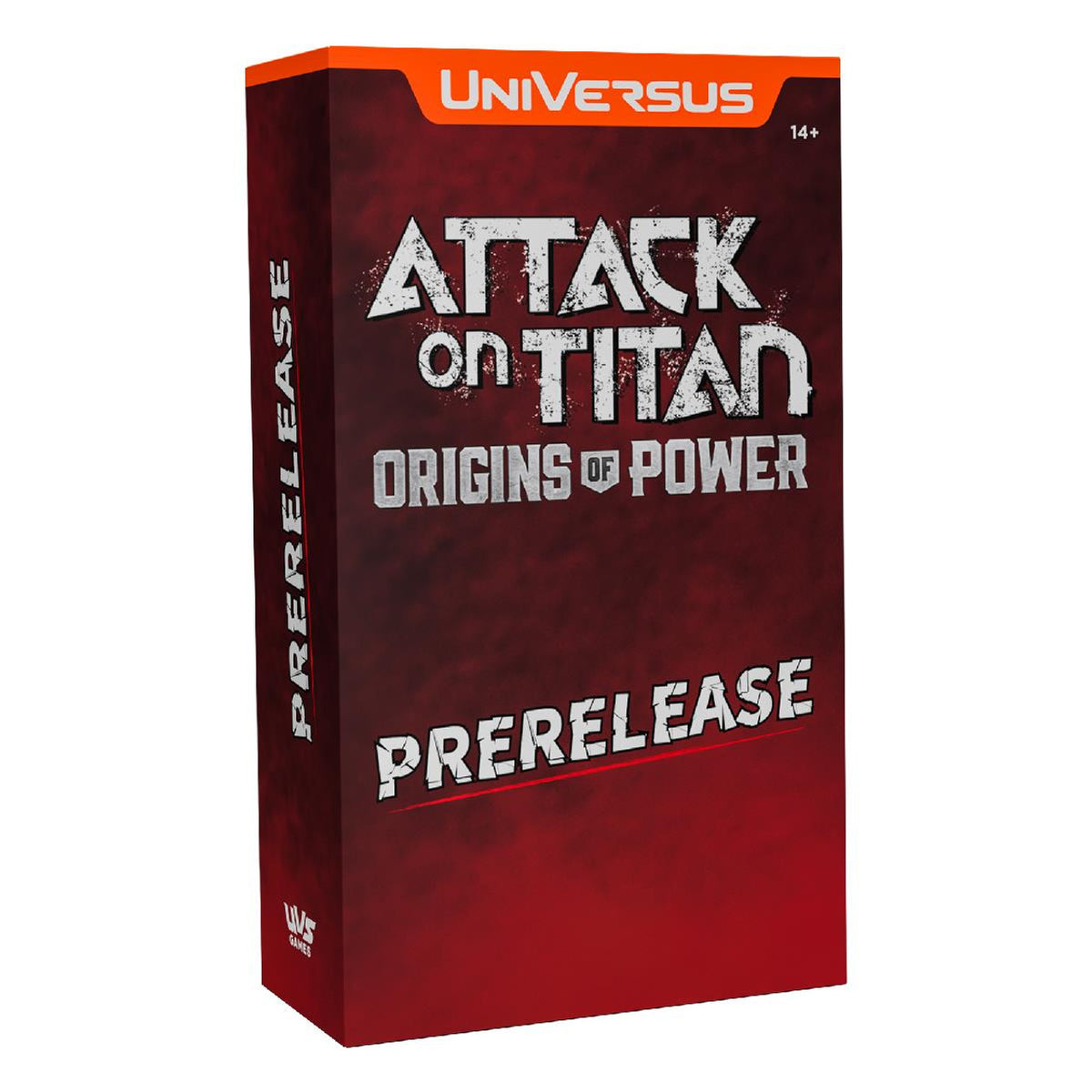 UniVersus CCG Attack on Titan Origins of Power Prerelease Box