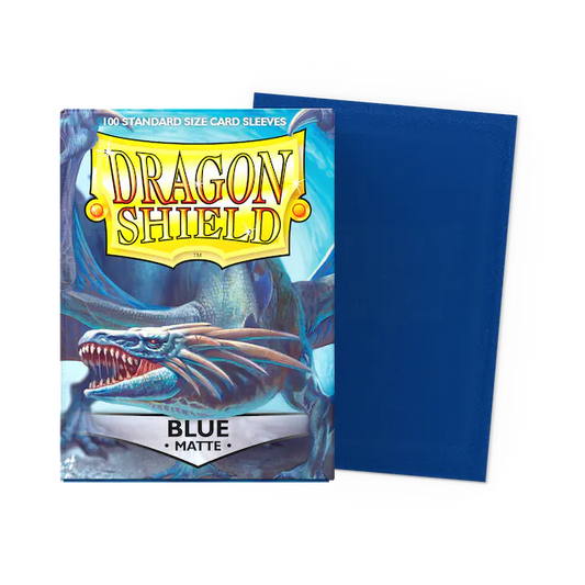 Blue Matte Dragon Shield Card Sleeves