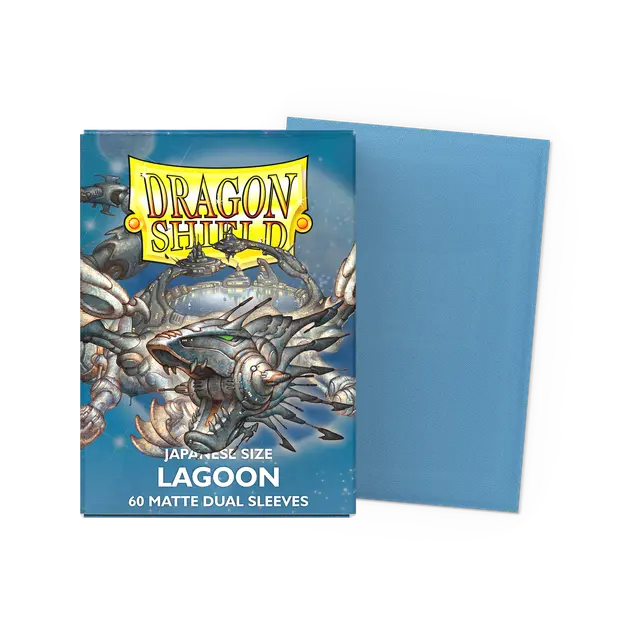 ドラゴンシールド(Dragon Shield) ラグーン 6箱 Dragon Shield - Lagoon - Matte Dual Sleeves - Japanese Size | JWW