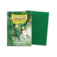 Dragon Shield - Emerald - Matte Sleeves - Japanese Size