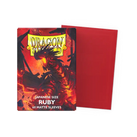 Dragon Shield - Ruby - Matte Sleeves - Japanese Size