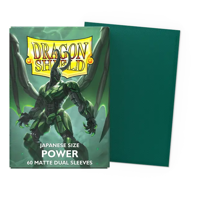 Dragon Shield - Power - Matte Dual Sleeves - Japanese Size