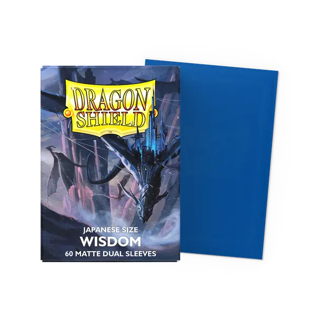 Dragon Shield - Wisdom - Matte Dual Sleeves - Japanese Size