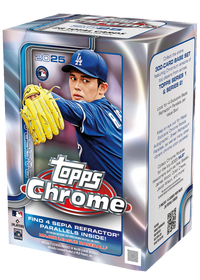 Load image into Gallery viewer, 2025 Topps Chrome Baseball Blaster Box
