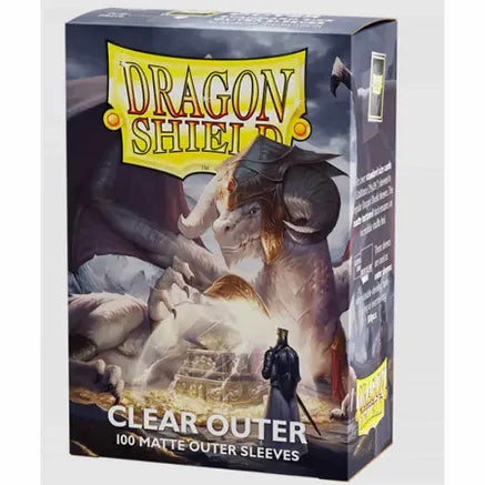Clear Outer Dragon Shield Card Sleeves