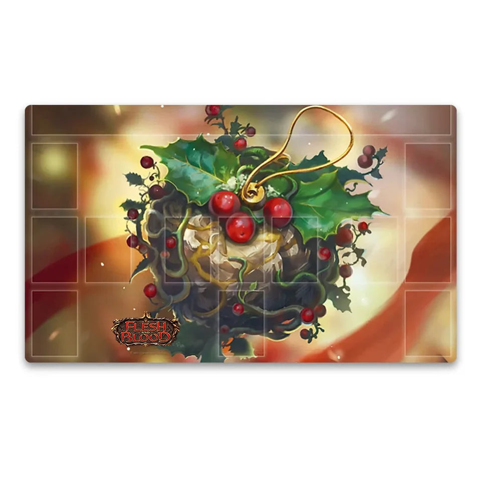 Flesh and Blood: Festive Cracked Bauble Playmat (No Box)