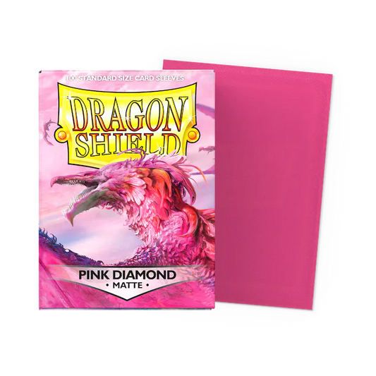 Pink Diamond Matte Dragon Shield Card Sleeves