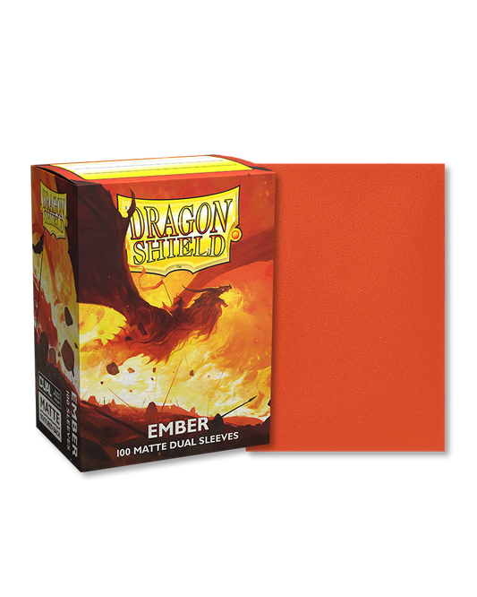Ember Dragon Shield Card Sleeves