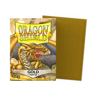 Dragon Shield Matte Card Sleeves - Gold (Standard, 100ct)