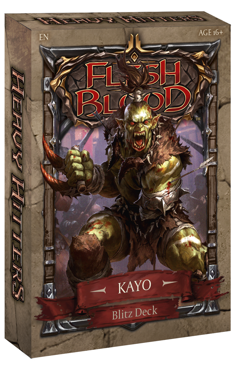 Flesh and Blood Heavy Hitters Blitz Deck - Kayo