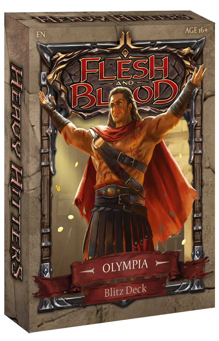 Flesh and Blood Heavy Hitters Blitz Deck - Olympia