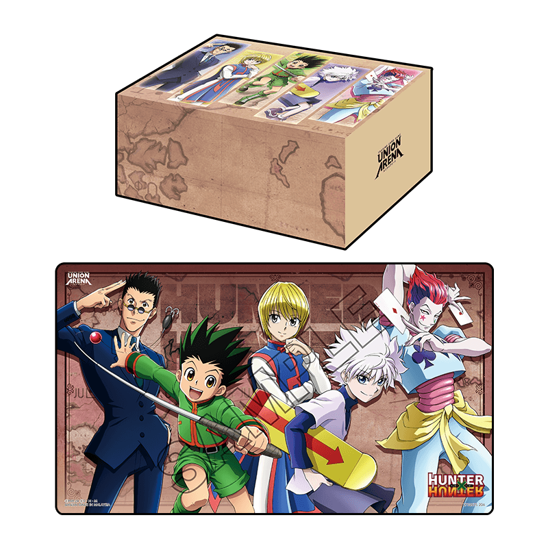 Union Arena Hunter X Hunter: Playmat & Half Storage Box Set
