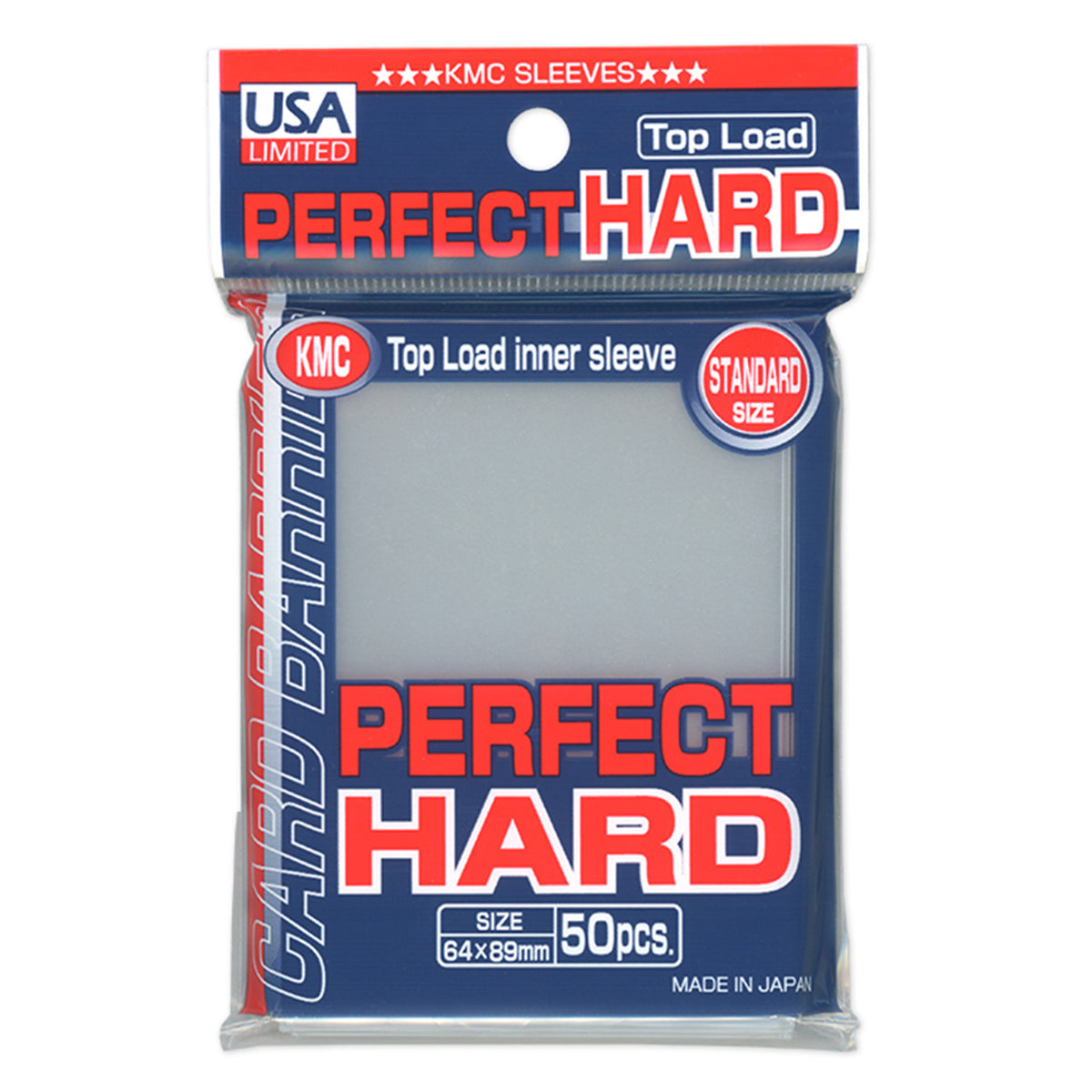 KMC Perfect Hard Sleeves (50pcs)