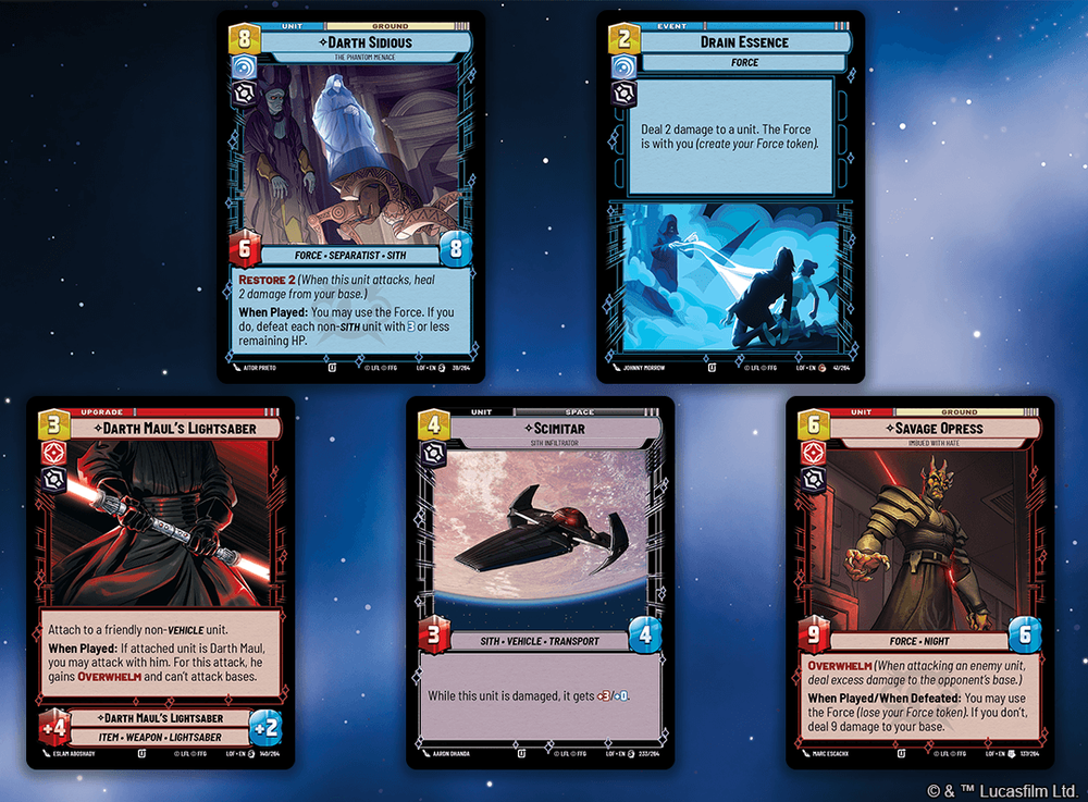 Legends of the Force - Star Wars Unlimited