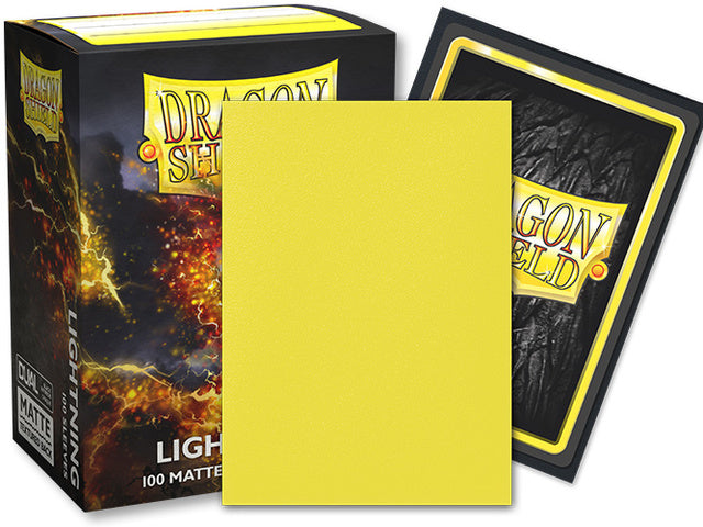 Dragon Shield Matte Dual Card Sleeves - Lightning (Standard, 100ct