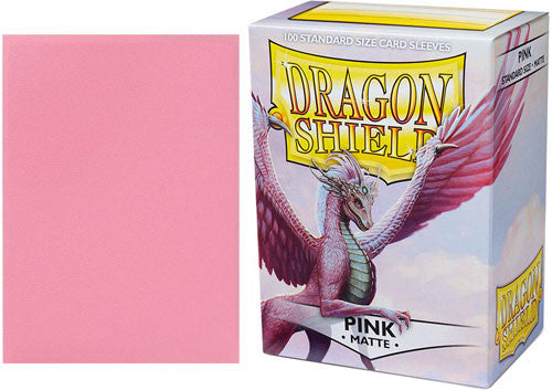 Pink Matte Dragon Shield Card Sleeves