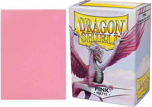 Dragon Shield Matte Card Sleeves - Pink (Standard, 100ct)