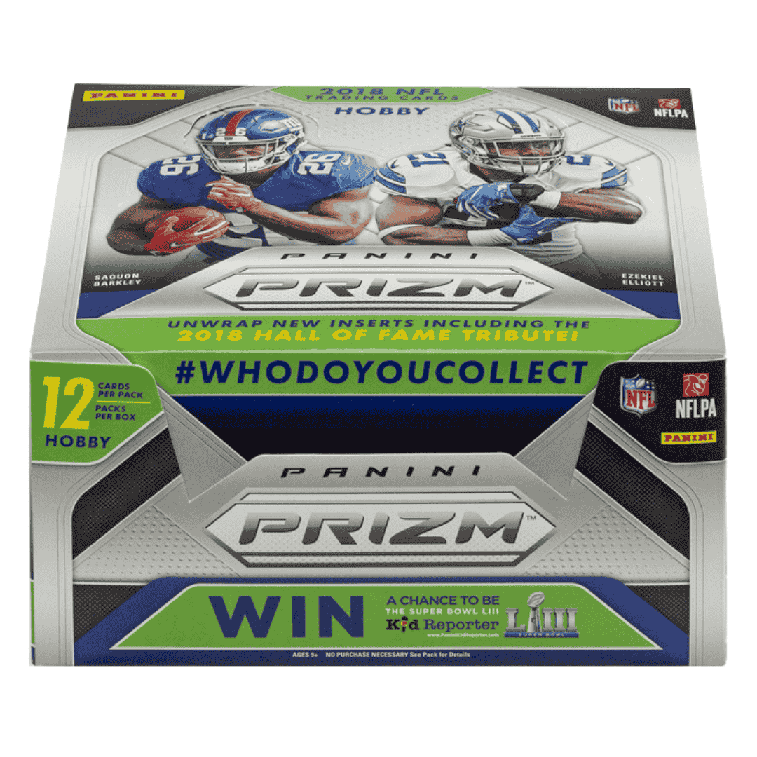 2018 Panini Prizm Football Hobby Box | JWW Sports Cards & Gaming