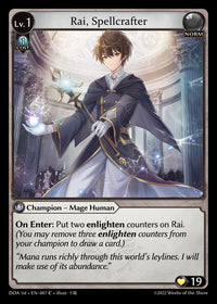 Load image into Gallery viewer, Grand Archive Alchemical Revolution Rai Starter Deck
