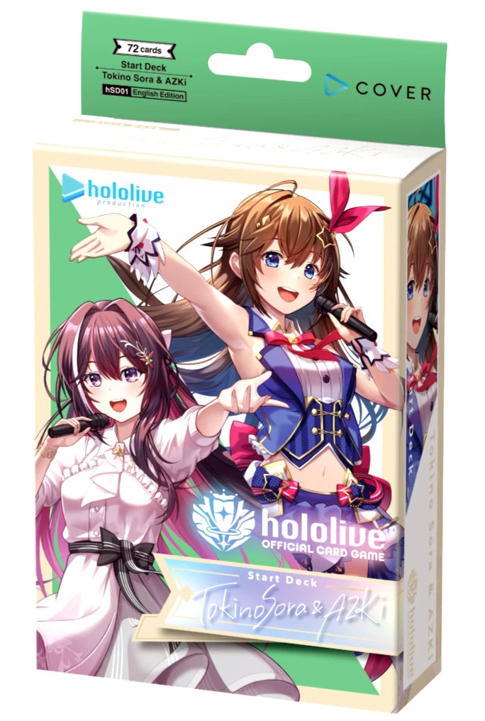 Hololive OCG TokinoSora & Azki Start Deck [English Edition]
