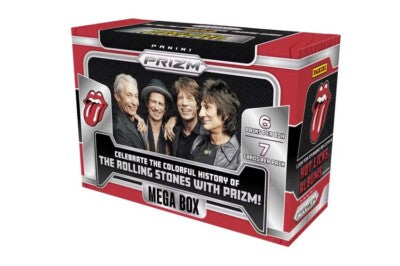 Panini Prizm 2025 The Rolling Stones Official Trading Cards (Hobby Mega Box)