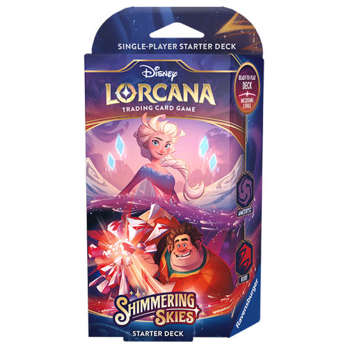 Disney Lorcana Shimmering Skies - Ready to Let Loose (Amethyst & Ruby) Starter Deck